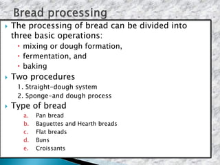 Wheat Processing and Product Development: A training | PDF