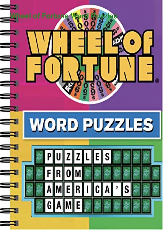 Pdf wheel of fortune word puzzles