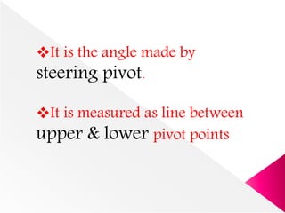 Wheel alignment | PPTX