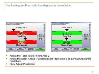 Wheel alignment sop hunter | PPT