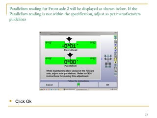 Wheel alignment sop hunter | PPT