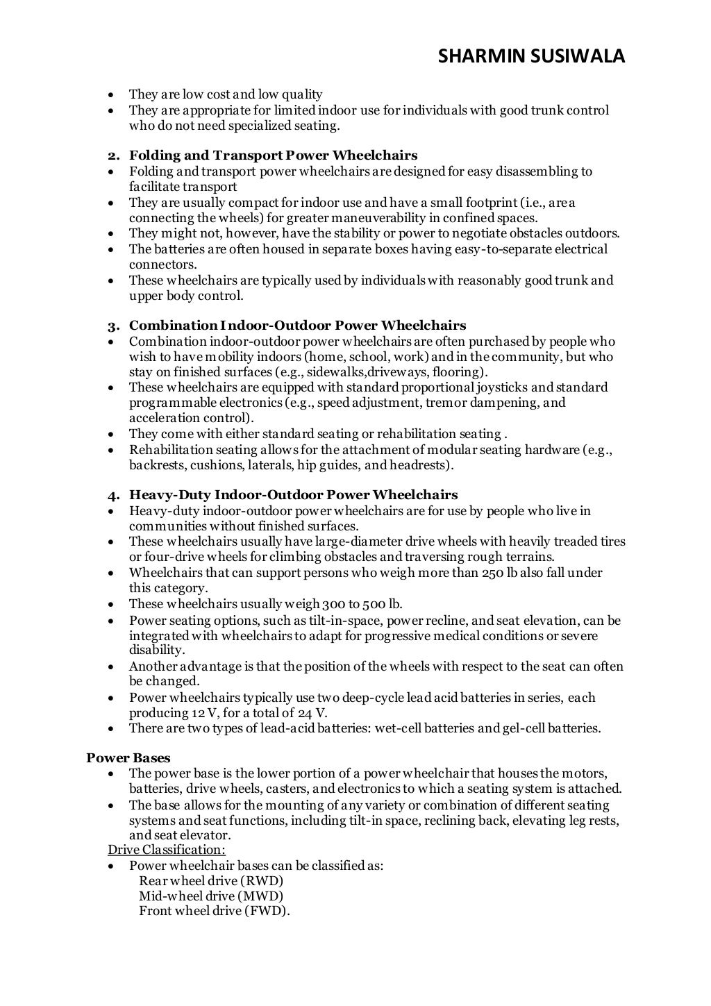 Wheelchair Prescription