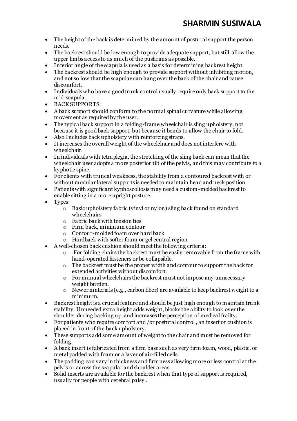 Wheelchair Prescription