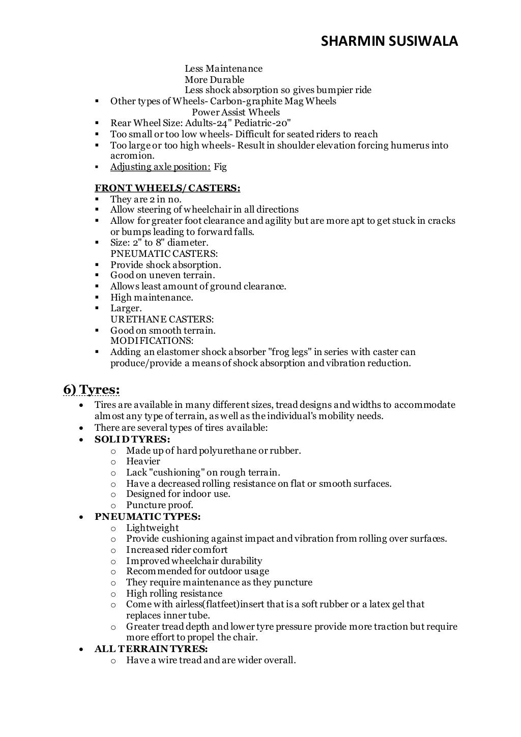 Wheelchair Prescription