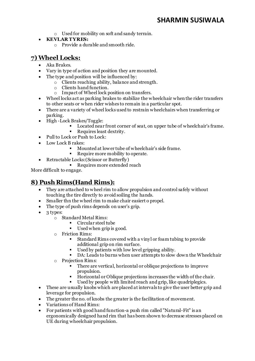 Wheelchair Prescription