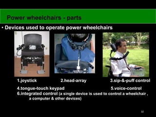 Wheelchairs in rehabilitation | PPTX