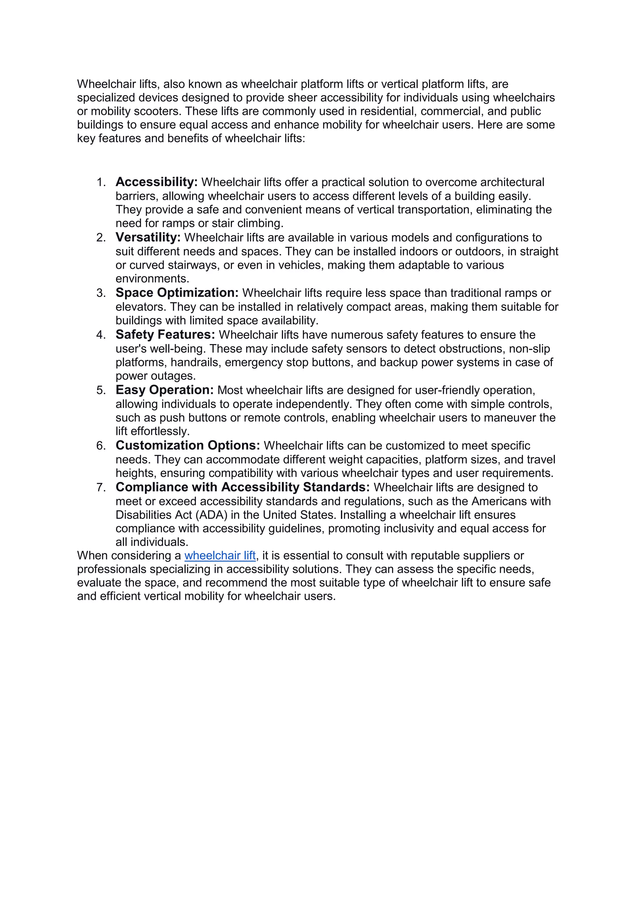 Wheelchair lifts.docx