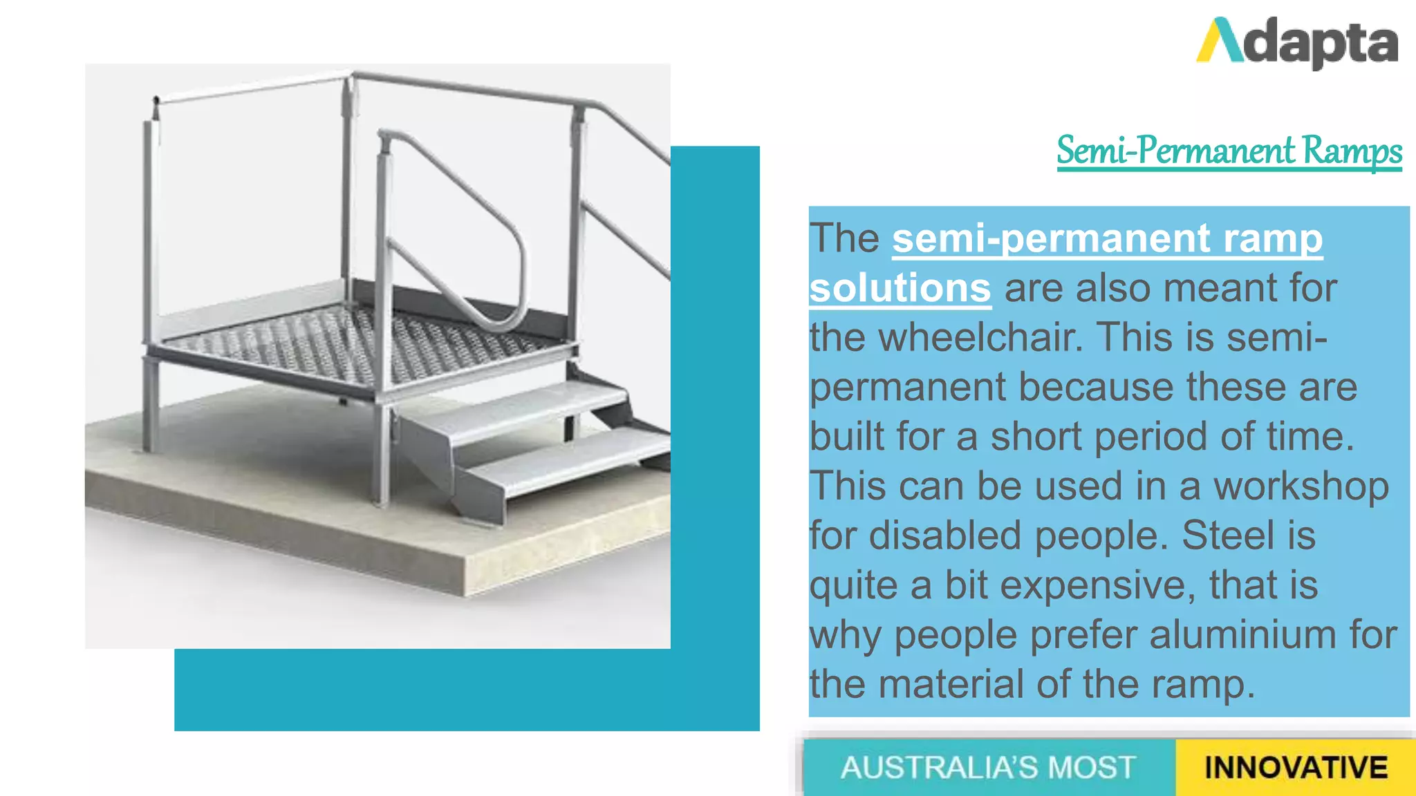 Wheelchair Ramps: 3 Types to Look Into | PPTX