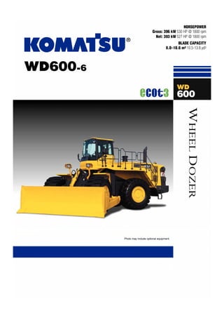 Wheel Dozers - WD600-6