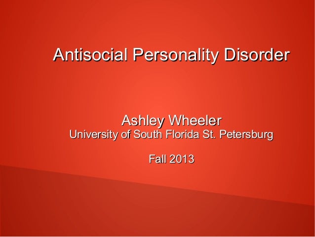 an analysis of antisocial personality disorder in criminals an analysis of antisocial personality disorder in criminals