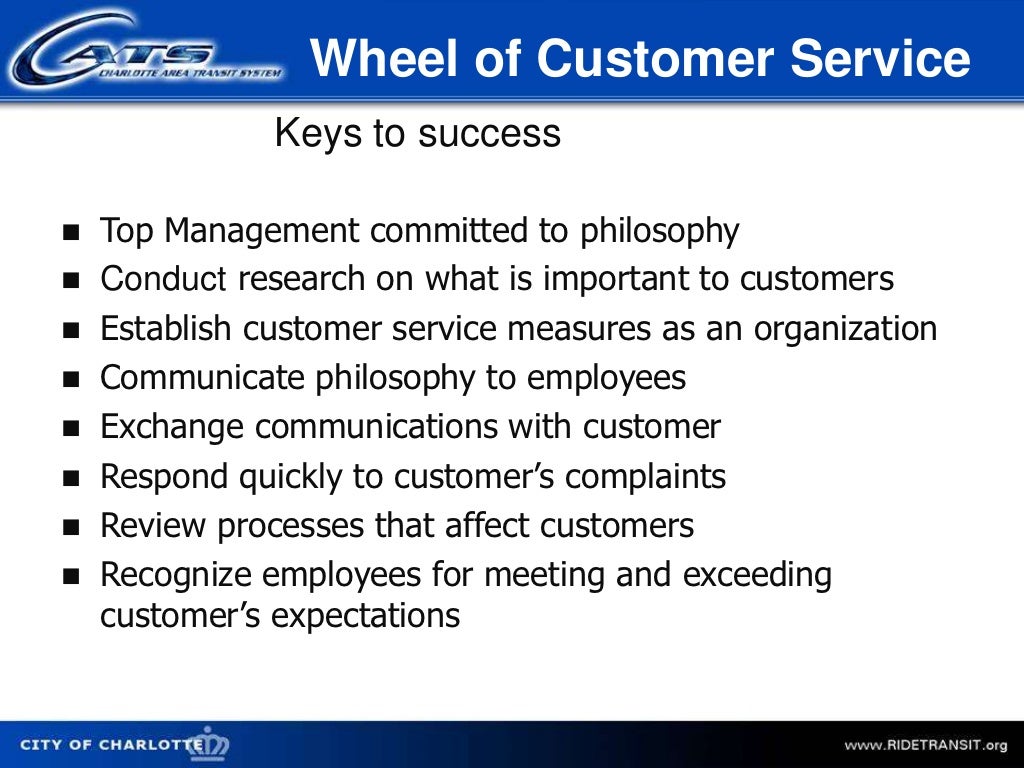 Wheel of Customer Service