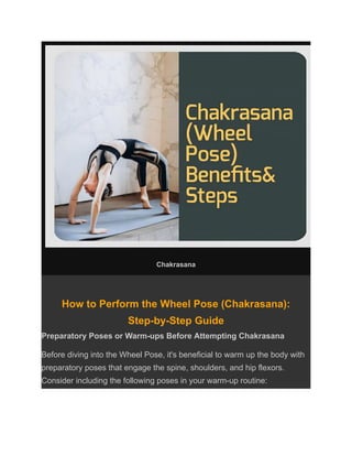 Urdhva Dhanurasana Sequence | Wheel Pose Yoga Sequence | Yoga poses  advanced, Yoga sequences, Wheel pose yoga