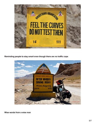 12 hilarious and witty bro road signs youll see only in ladakh - www ...