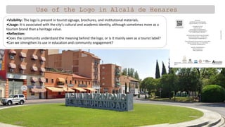 Rocío Sarmiento Jiménez
Municipal Architect
Director of the Historical Heritage Service
City Council of Alcalá de Henares
...