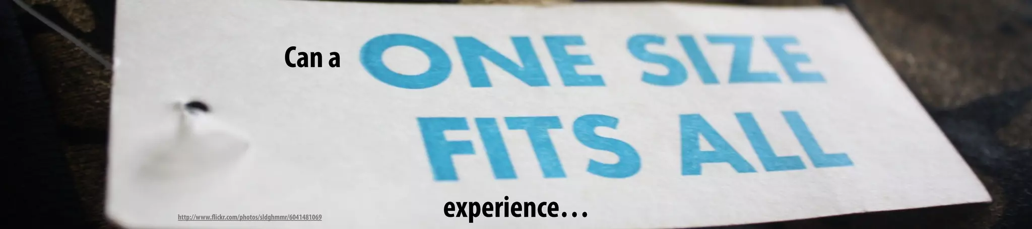 Can a
http://www.flickr.com/photos/sldghmmr/6041481069 experience…
 