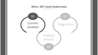 當 .NET 遇到 Kubernetes (When .NET meets Kubernetes)