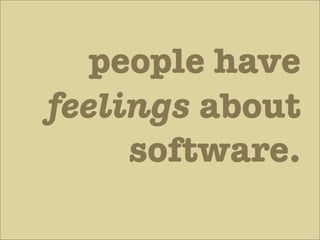 When Interface Design Attacks