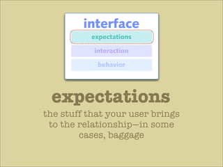 When Interface Design Attacks