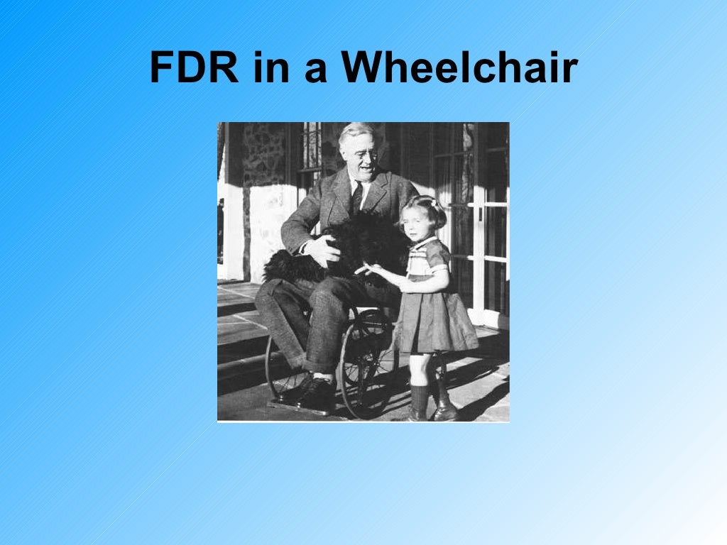 FDR in a Wheelchair