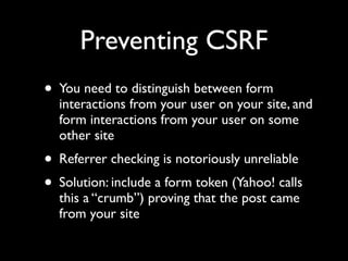 When Ajax Attacks! Web application security fundamentals