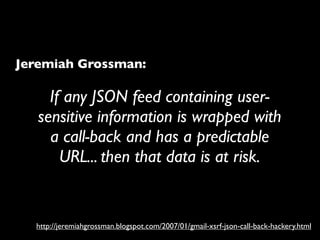 When Ajax Attacks! Web application security fundamentals