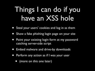When Ajax Attacks! Web application security fundamentals