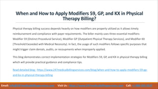 Kx Modifier Examples When and How to Apply Modifiers 59 GP and KX in Physical Therapy ...