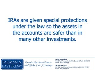 OVERLAND PARK
10740 Nall Avenue, Suite 160, Overland Park, KS 66211
Phone: (913) 385-9400
OKLAHOMA CITY
13913-B Quail Pointe Drive, Oklahoma City, OK 73134
Phone: (405) 843-6100
 