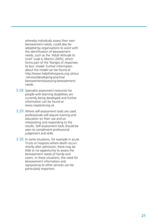 Dsm Bereavement Inventory.pdf When a person dies: guidance for professionals on developing ...