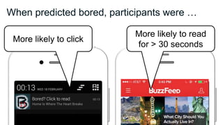 When Attention is not Scarce – Detecting Boredom from Mobile Phone Usage