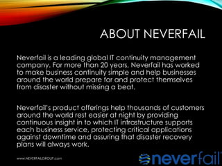 When Availability Matters the Most | PPT