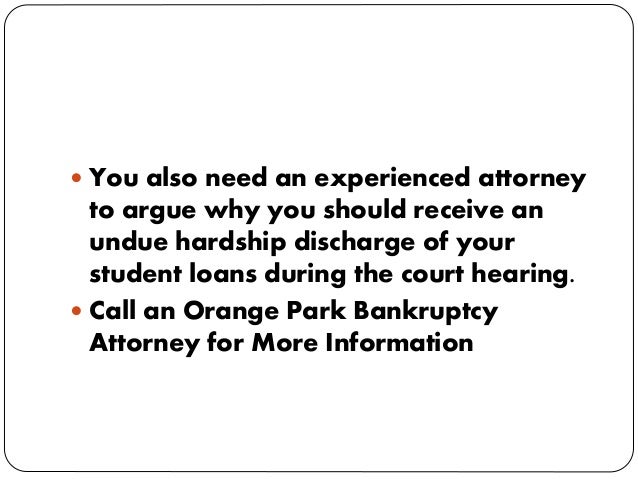 When Can Student Loans Be Discharged In Bankruptcy?