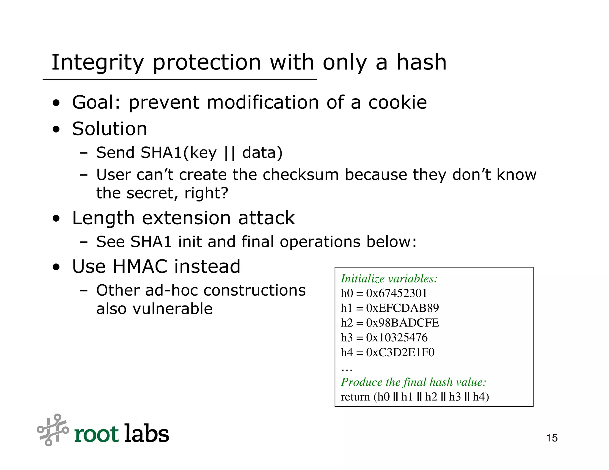 When Crypto Attacks! (Yahoo 2009)