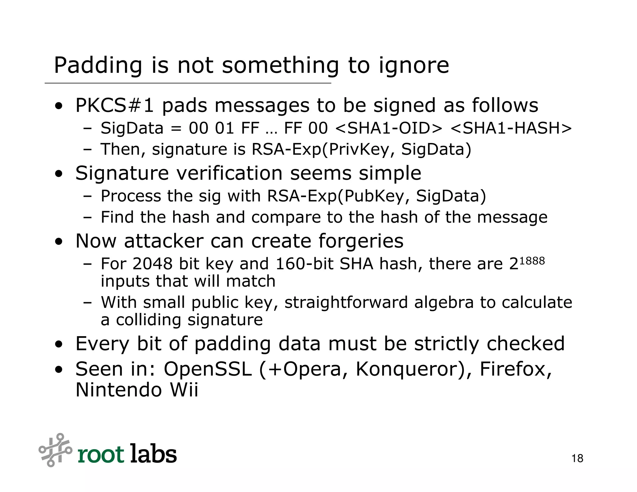 When Crypto Attacks! (Yahoo 2009)