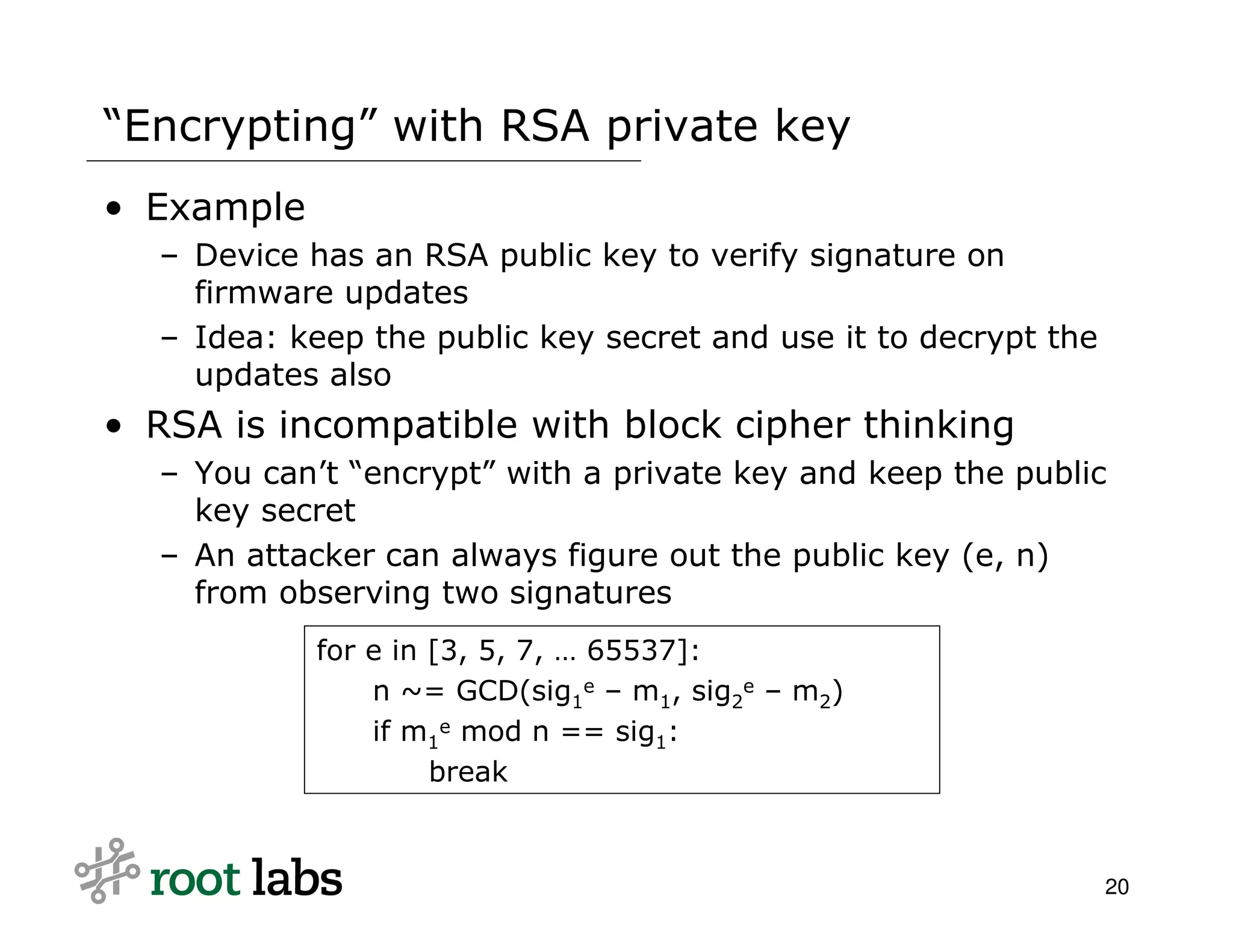 When Crypto Attacks! (Yahoo 2009)