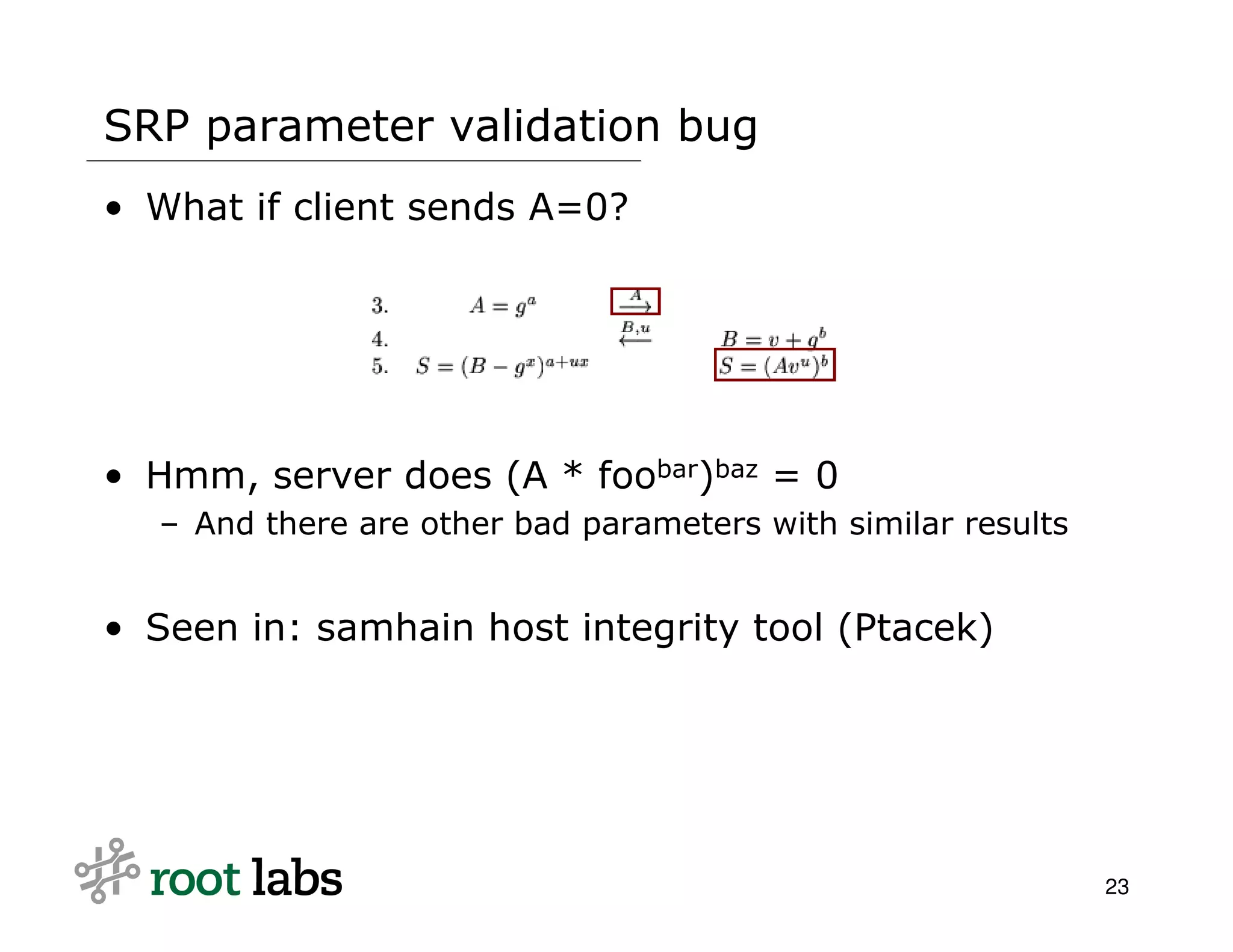 When Crypto Attacks! (Yahoo 2009)
