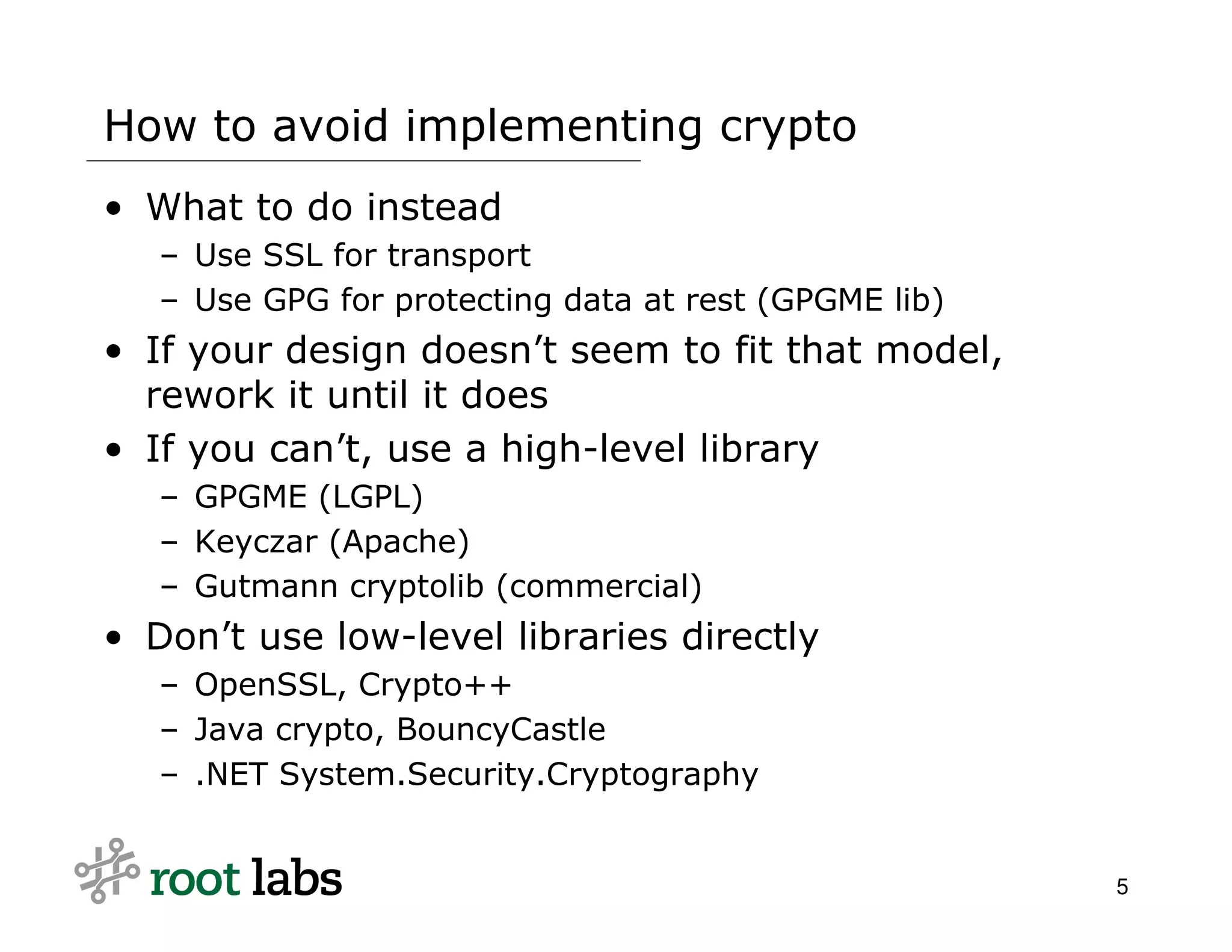 When Crypto Attacks! (Yahoo 2009)