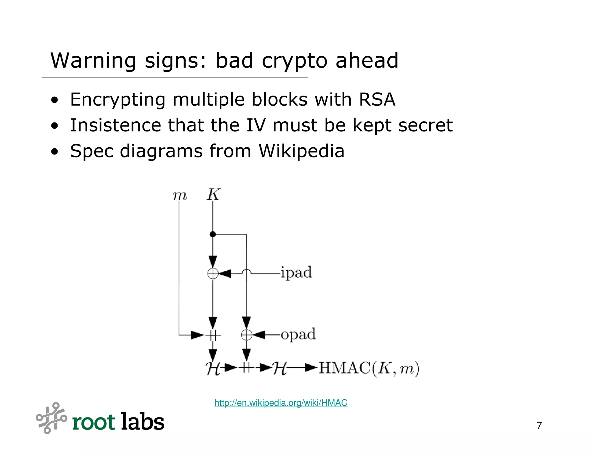 When Crypto Attacks! (Yahoo 2009)