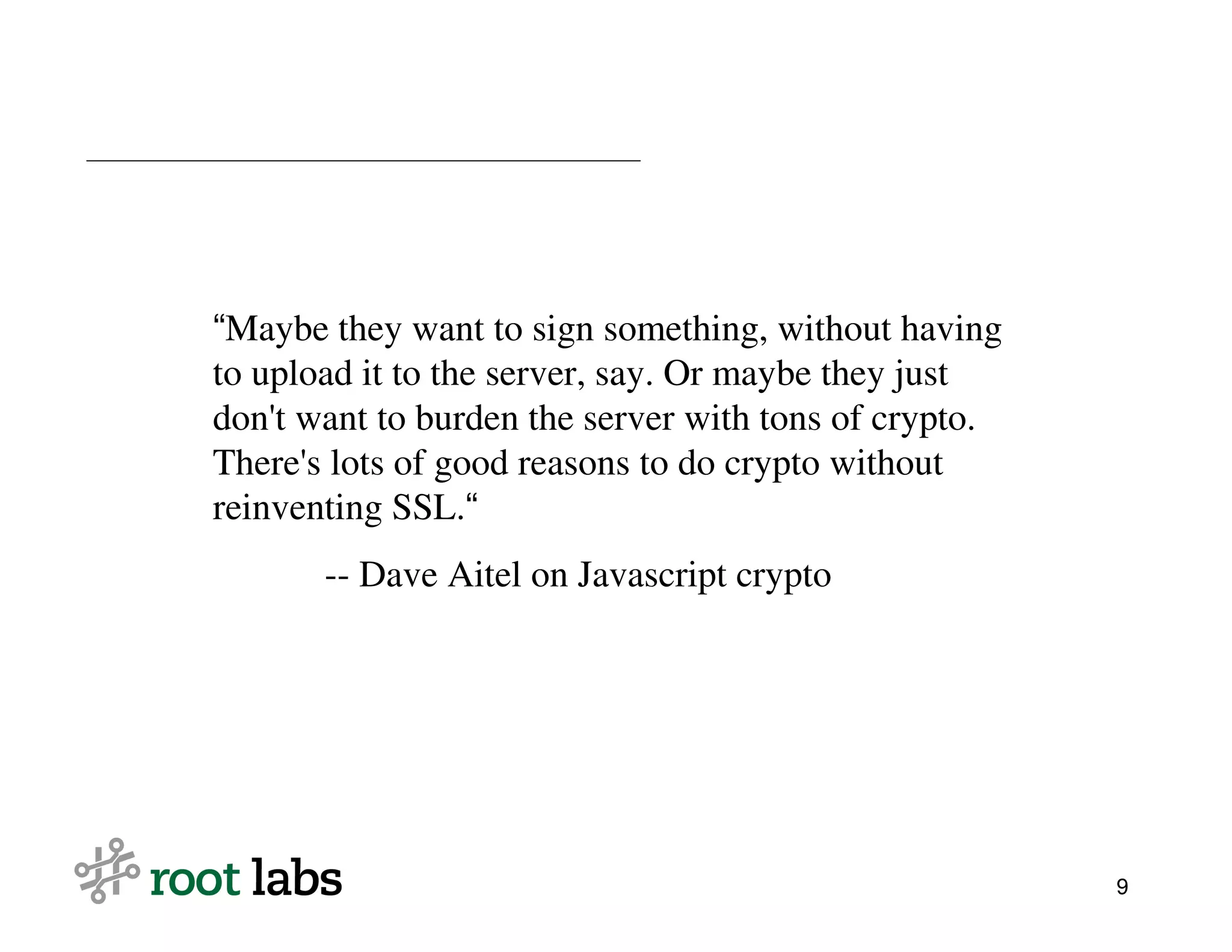 When Crypto Attacks! (Yahoo 2009)