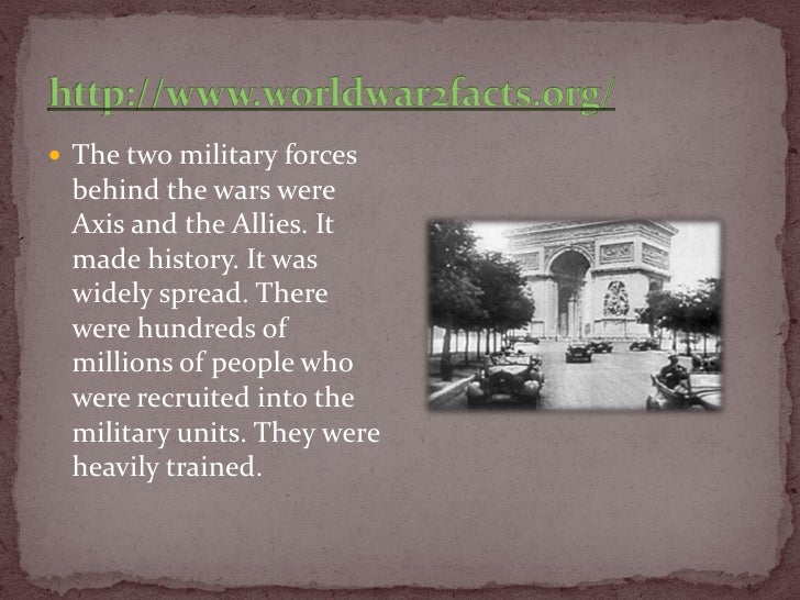 When did world war ii start