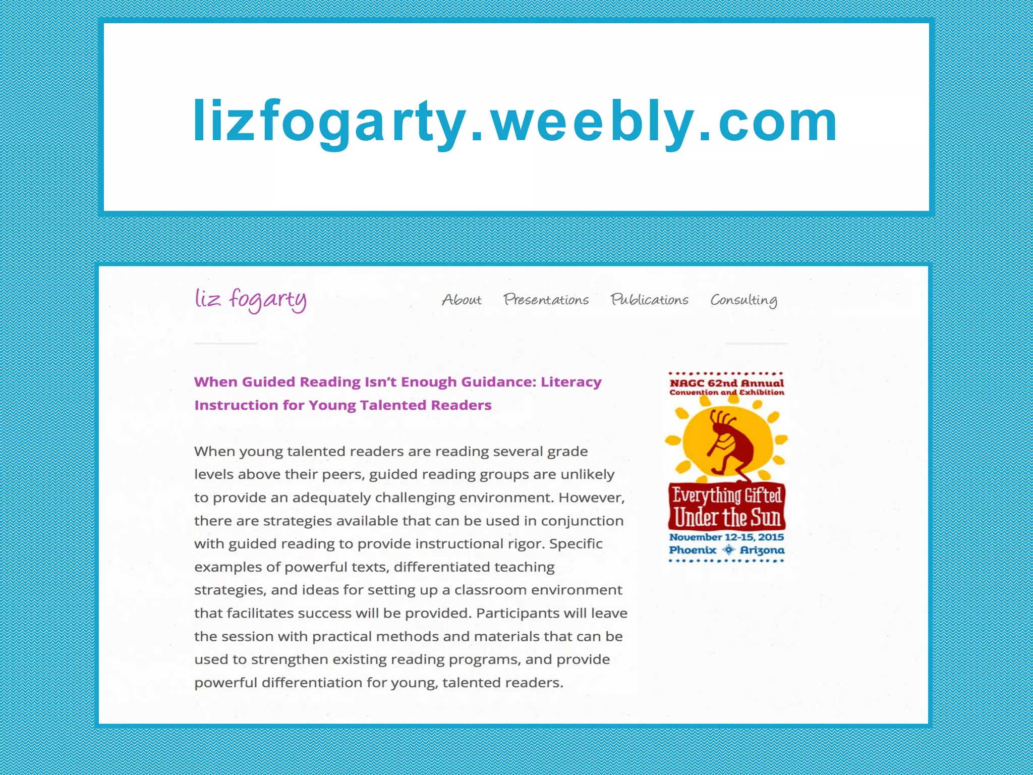 lizfogarty.weebly.com
 