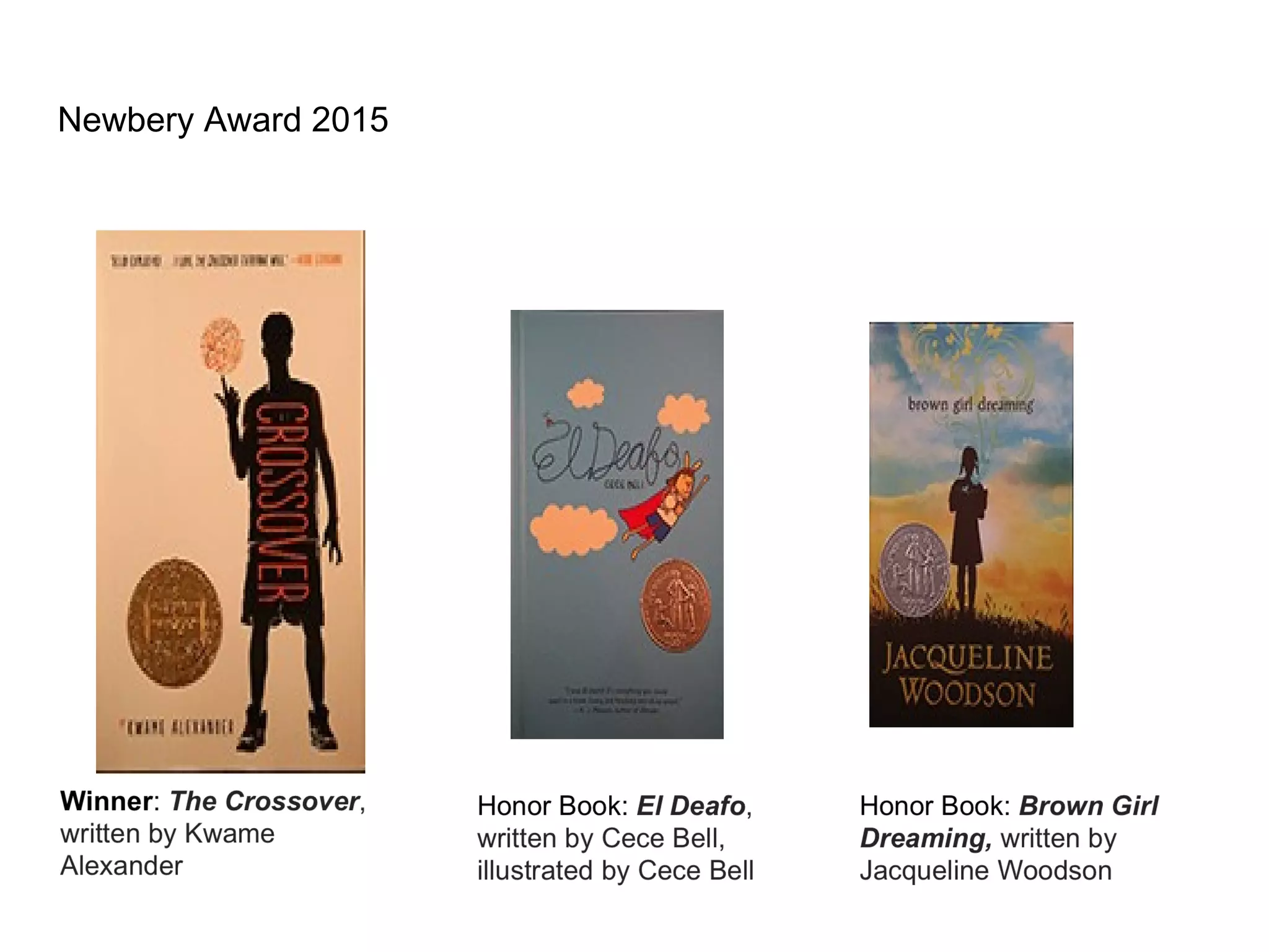 Newbery Award 2015
 