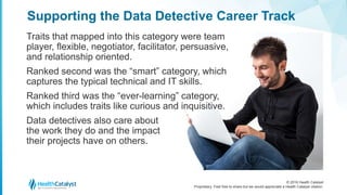 When Healthcare Data Analysts Fulfill the Data Detective Role