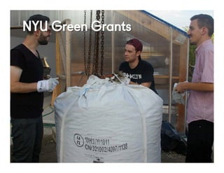 @NYUEntrepreneur49
NYU Green Grants
 