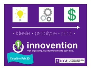 @NYUEntrepreneur51
Deadline Feb 20!
 