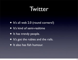When Irc Met Twitter