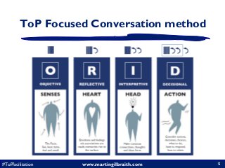 www.martingilbraith.com#ToPfacilitation 5
ToP Focused Conversation method
5
 