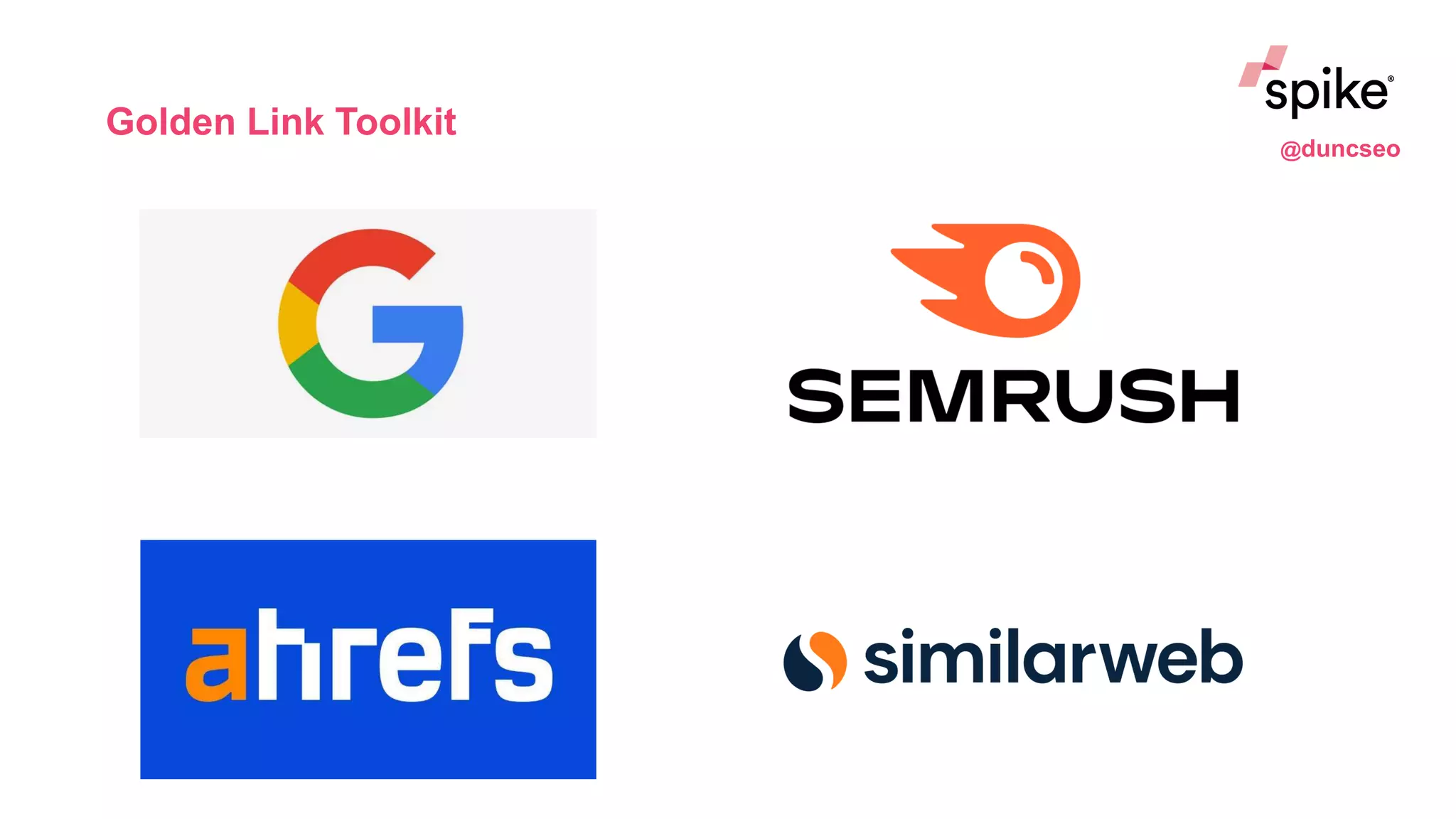 Golden Link Toolkit
@duncseo
 