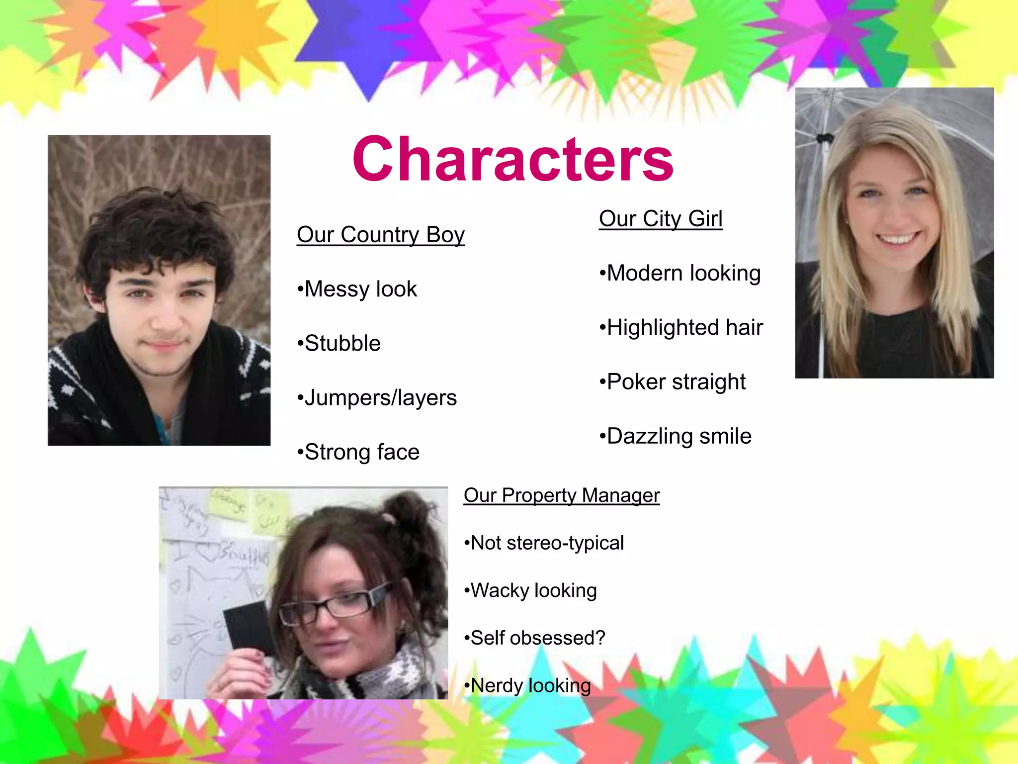 CharactersOur City GirlModern looking