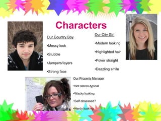 CharactersOur City GirlModern looking